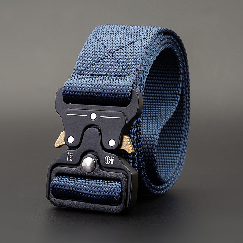 Nylon Tactical Belt – Adjustable Release Buckle