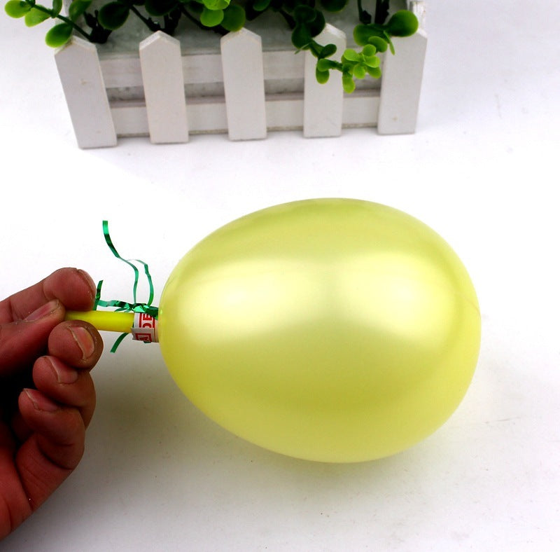 Golden Whistle Balloon Horn Whistle Festive Party
