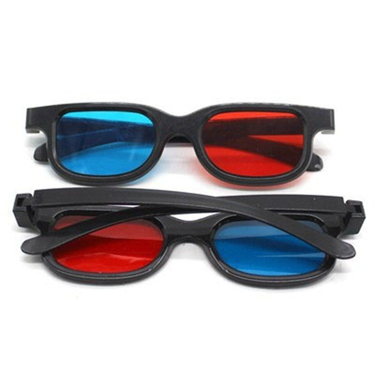 Red-Blue 3D Glasses Myopia Naked Eye For Watching Movies
