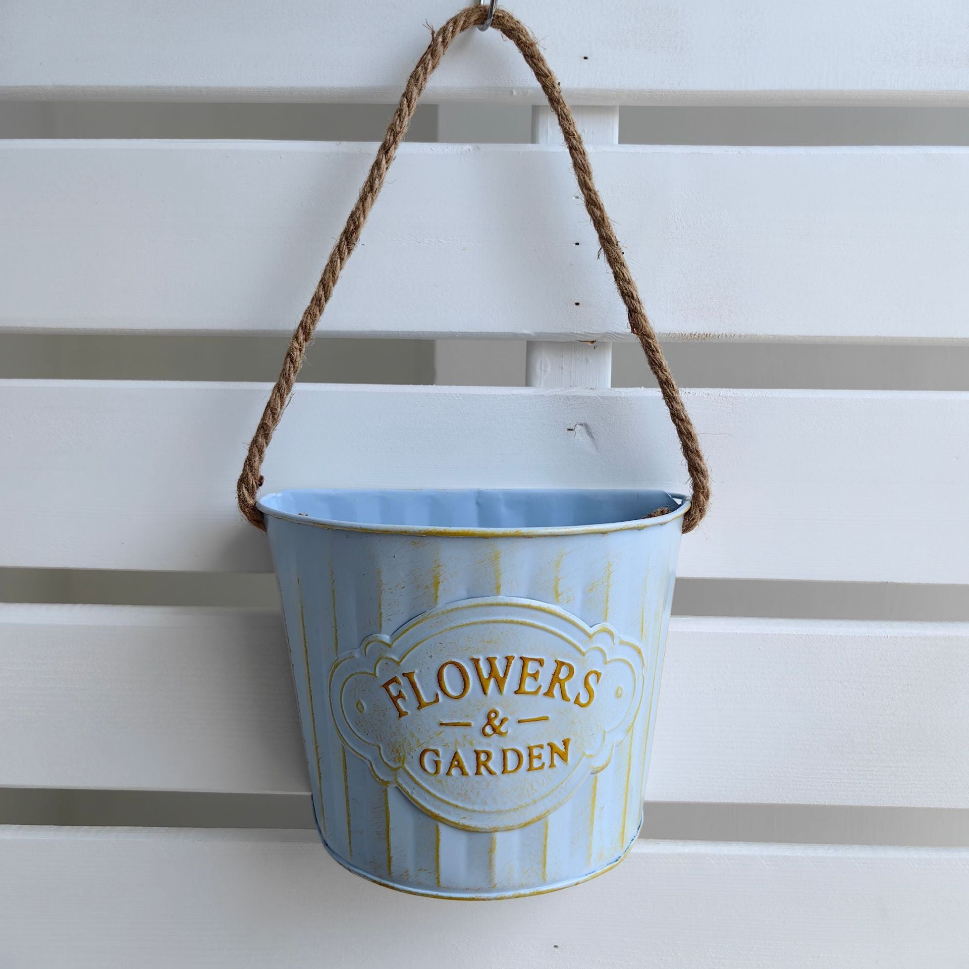 Retro Fashion And Personalized Iron Hanging Flowerpot