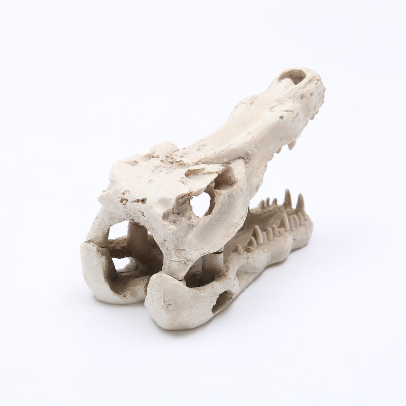 Fish Tank Aquarium Landscaping Resin Skull
