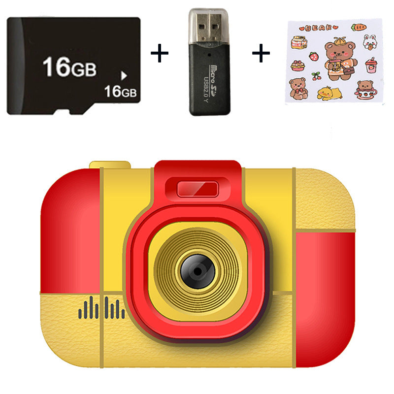 Cross-Border L1 Kids Digital Camera – Mini 2.4" Screen, Dual Lens Front & Rear, 20MP HD Children’s Gift Camera