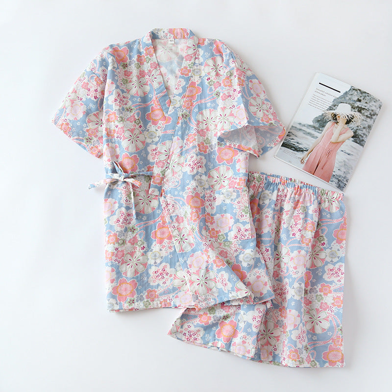 Women's Fashion Cotton Loungewear Two-piece Suit
