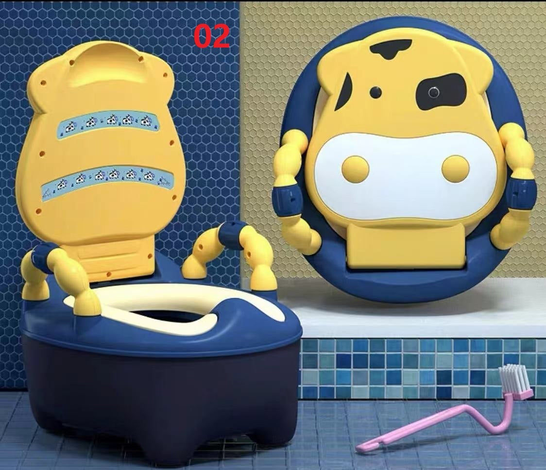 Portable Children’s Potty Toilet Seat with Backrest – Comfortable Baby Basin