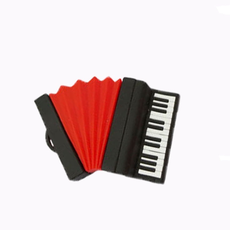 Pipa Instrument USB Flash Drive – PVC Cartoon Novelty, USB 3.0 (16–128GB)