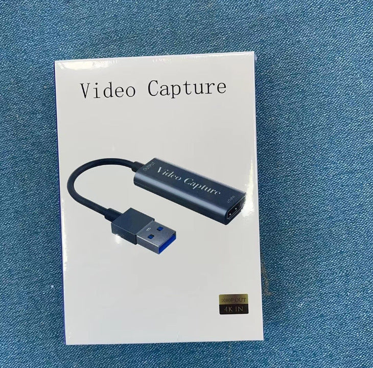 Game Live Streaming HDMI To USB 2.0 With Cable Video Capture Card 4k
