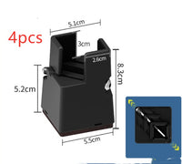 5cm high black 4pcs