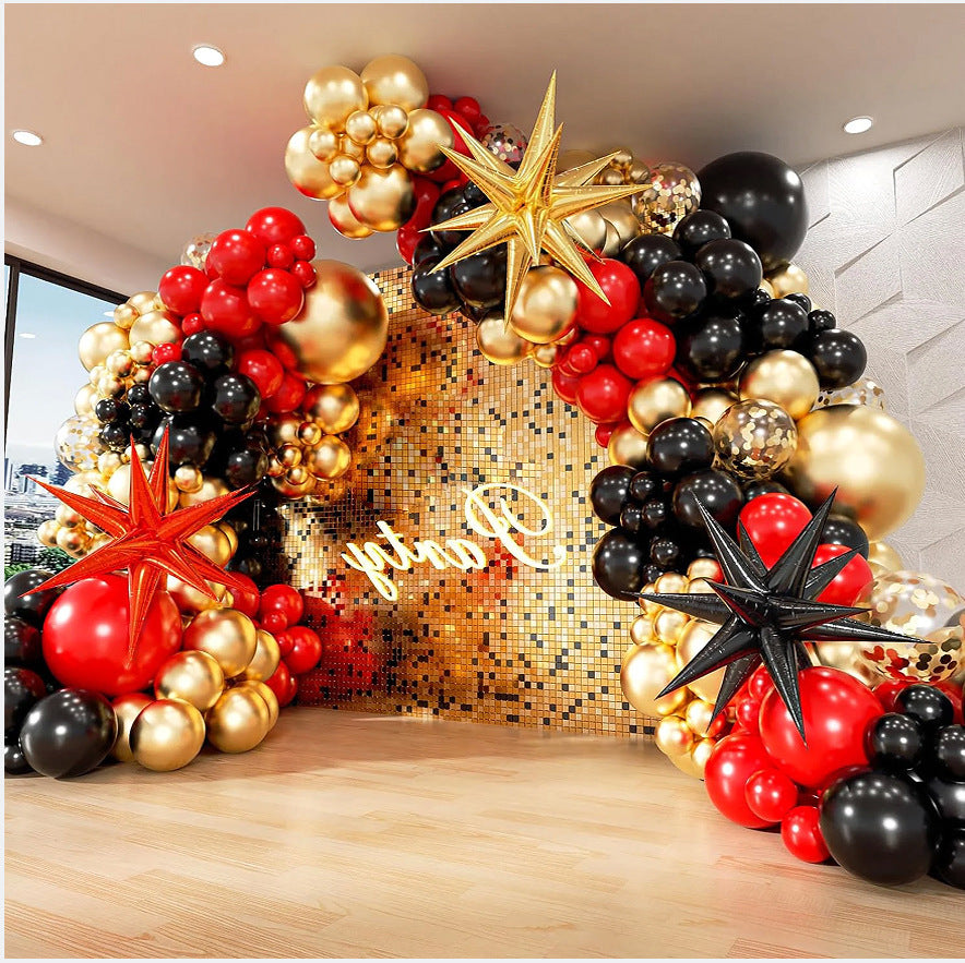 Explosion Star Thickened Balloon Chain Package Birthday Party Graduation Activity Arrangement Balloon