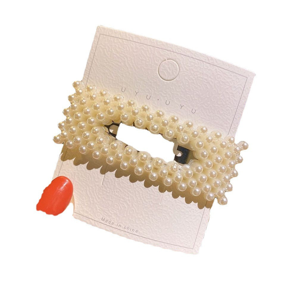 Internet Influencer Pearl Plastic Hairpin