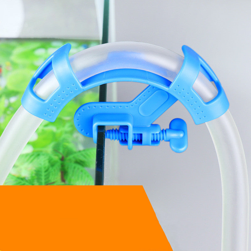 Glass Aquarium Water Pipe Replacement Fixed Clip Pipe Rack Suction Pipe Holder 13mm Glass Cylinder Clip