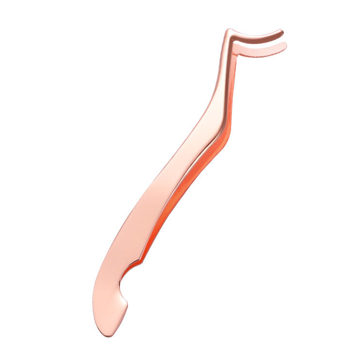 Haima Clip Eyelash Curler with Stainless Steel Tweezers Beauty Tool
