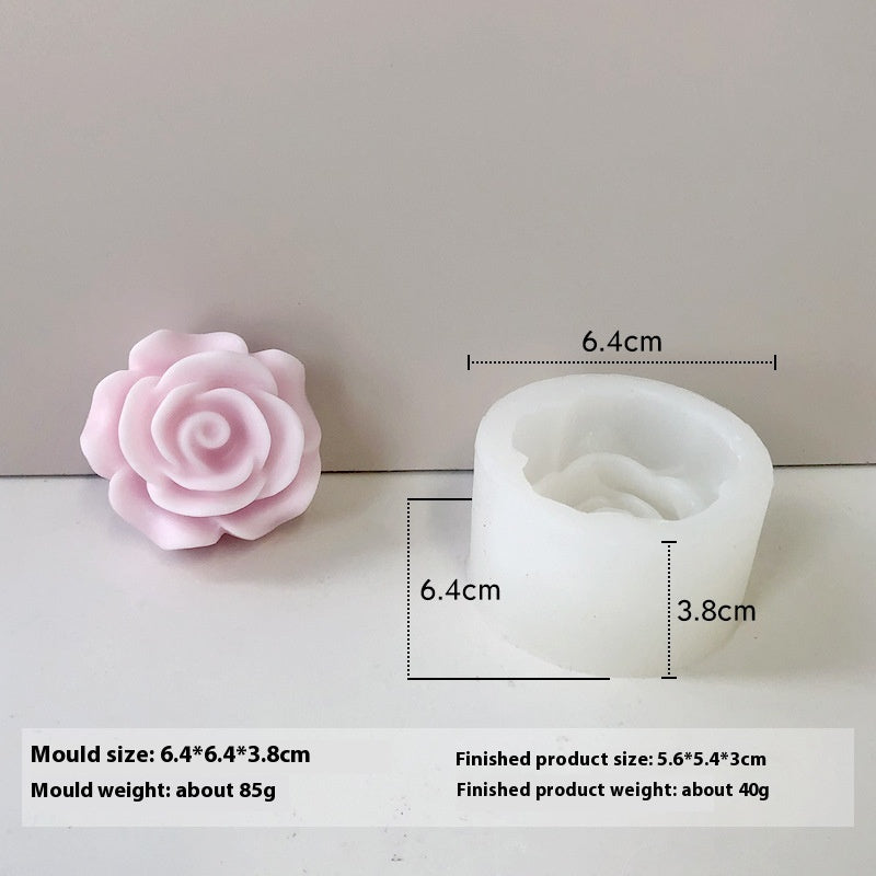 Flower Aromatherapy Candle Silicone Mold DIY