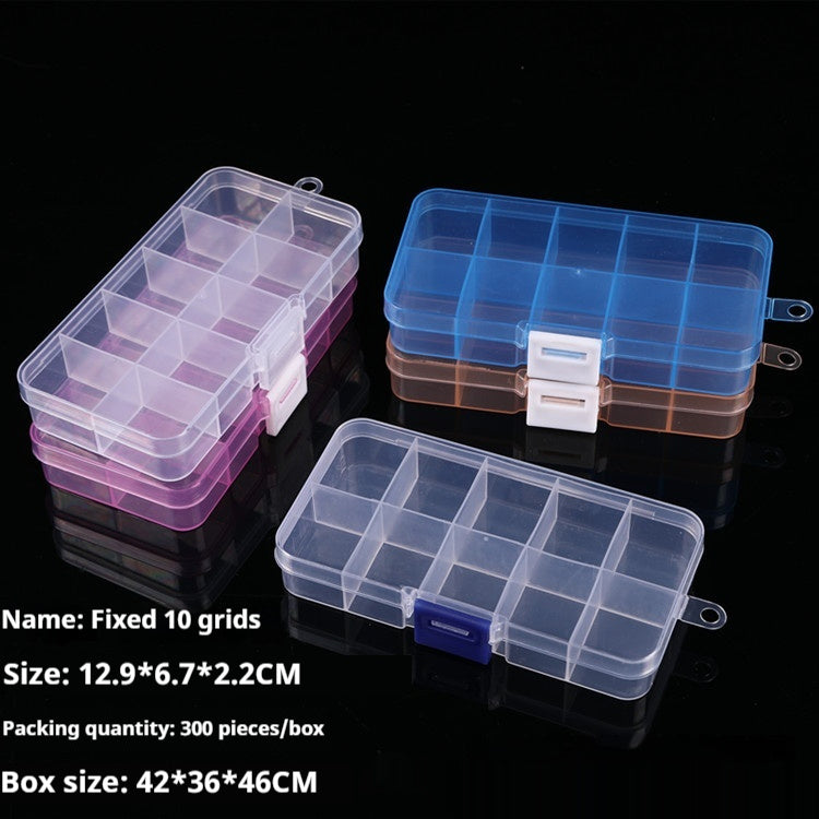 Transparent Storage Jewelry Tool Box Plastic Storage Box
