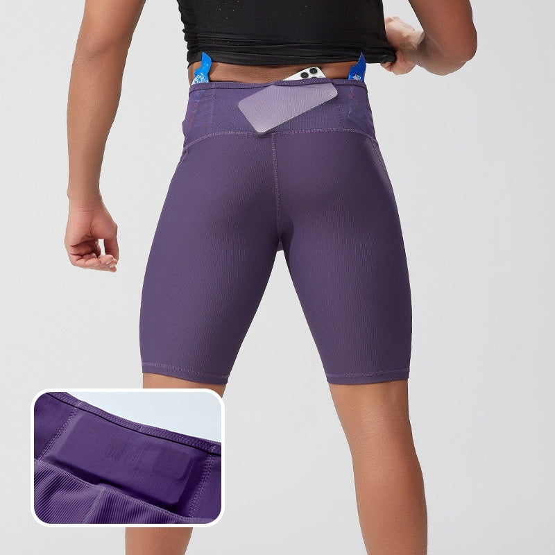 Gradient Cropped Pants – Fashion Workwear Trousers for Men