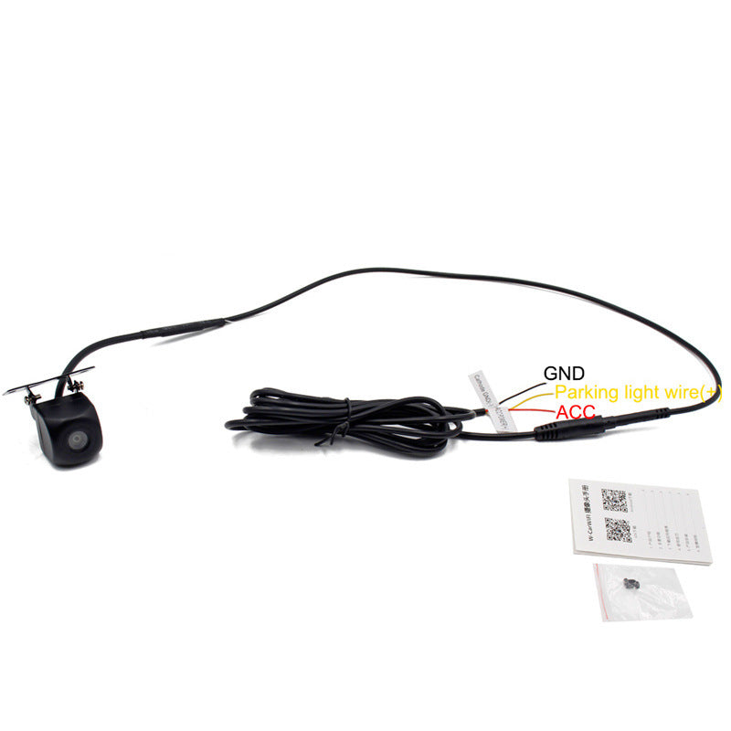 Car Rear View Wide-Angle Night Vision Camera, 170° Angle, WiFi, IP67 Waterproof