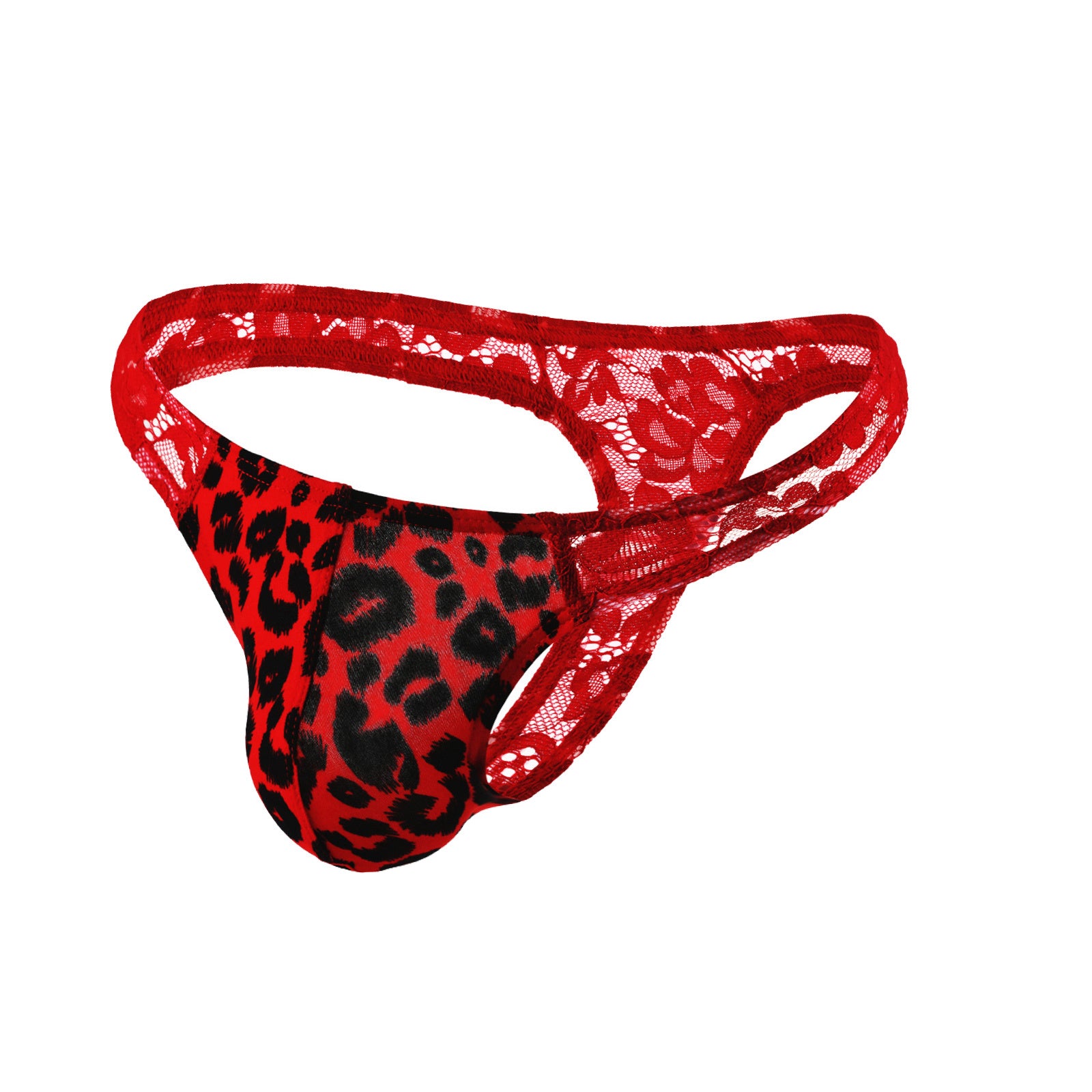Men’s Sexy Leopard Underwear – Low Waist Sports Boxer Briefs