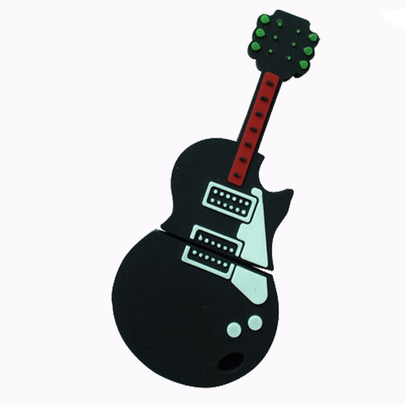 Pipa Instrument USB Flash Drive – PVC Cartoon Novelty, USB 3.0 (16–128GB)