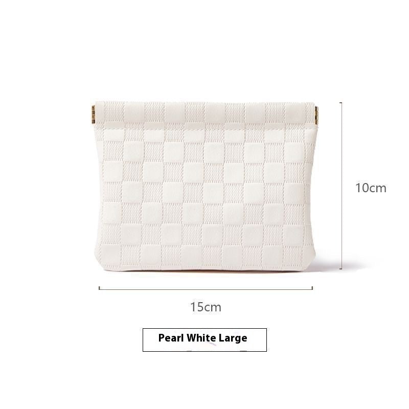 Ins Style PU Coin Purse Lipstick Wallet Slim Unisex