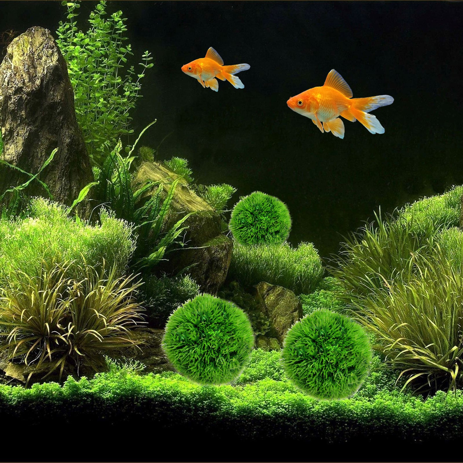 Aquarium Landscaping Seaweed Plastic Ball