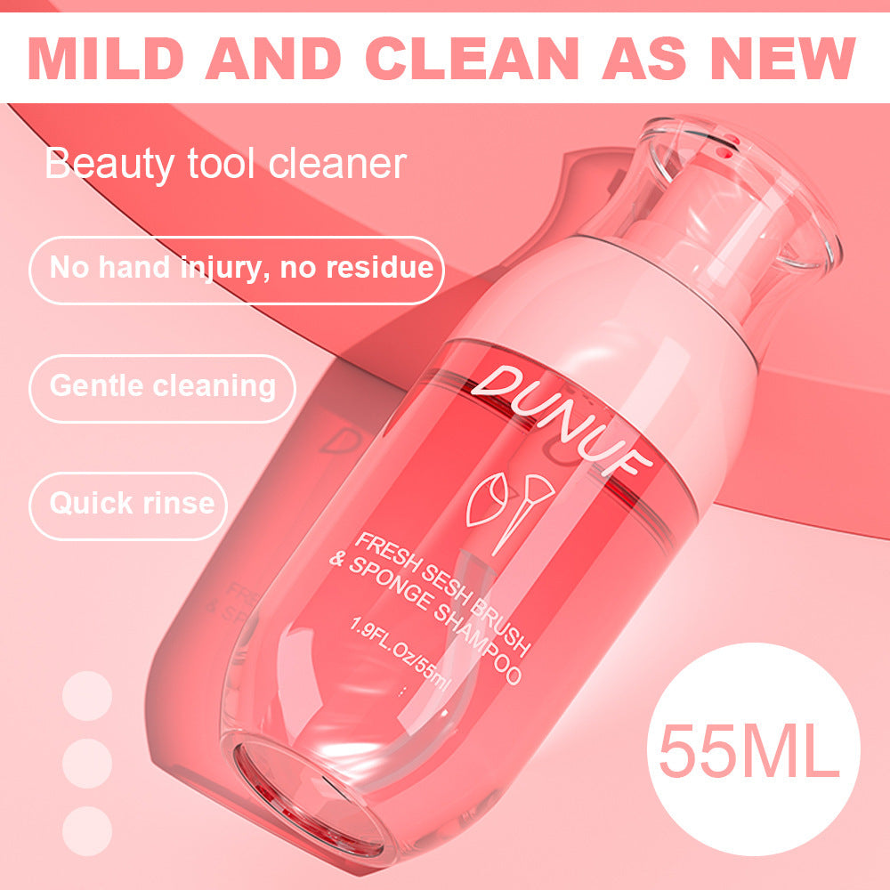 55ML Makeup Brush Cleaner – Portable Home Cleaning Tool