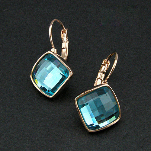 Korean Style Graceful Earrings Simple Square