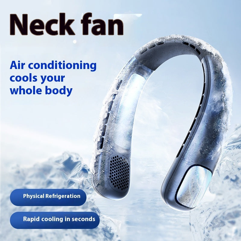 Portable Mini Usb Rechargeable Fan Halter Mute Ultra-long Life Battery