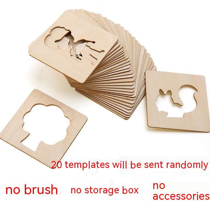 Children’s Painting Template Drawing Tools Set – Creative Stencil Kit