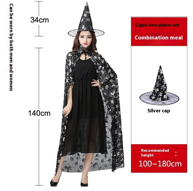 Women’s Witch Costume – Magical Halloween Party Dress for Cosplay and Events