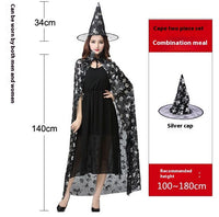 1.4 Silver Cloak  Wizard hat