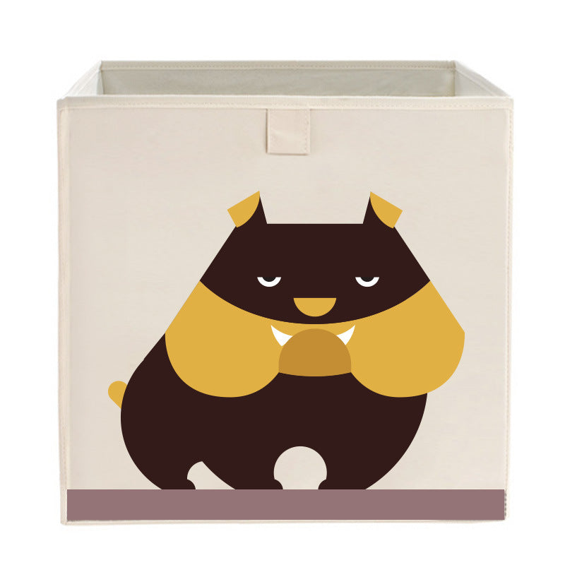 Children’s Fabric Folding Toy Storage Box – Collapsible Organizer