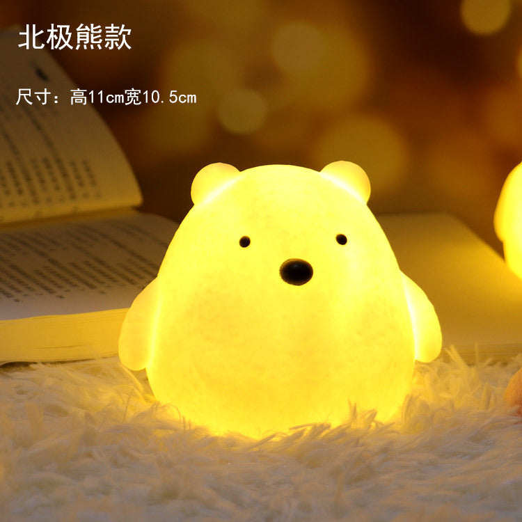 Cartoon Luminous Toy Children Cute Led Small Night Lamp