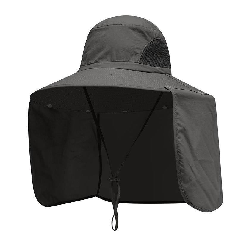 Summer Fisherman Hat Outdoor Sun Protection Men And Women Quick-drying