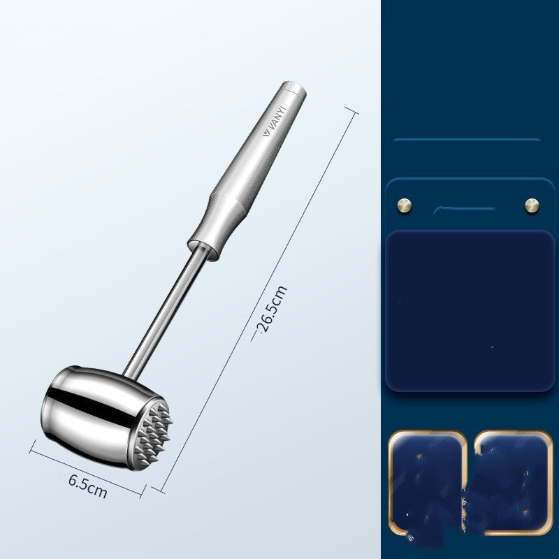 Stainless Steel Meat Tenderizer for Household Kitchen Use