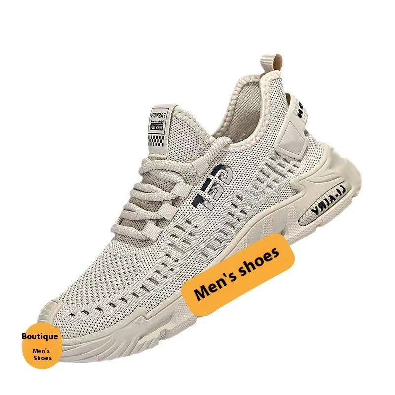 Plus Size Men's Shoes Mesh Casual Sports