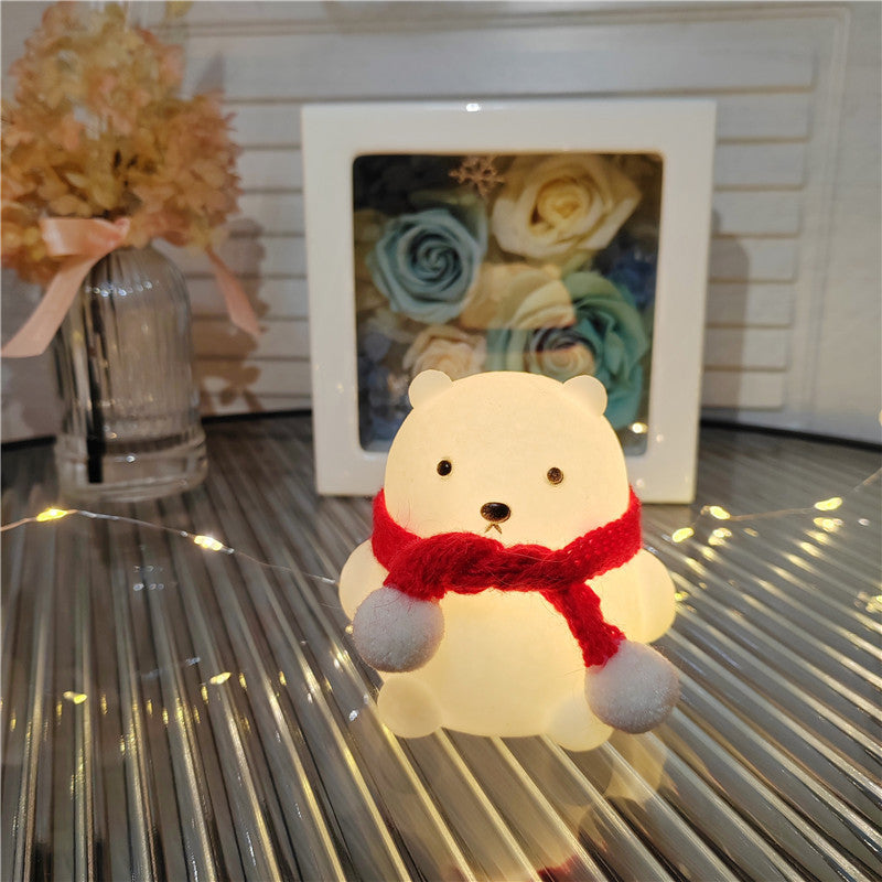 Cartoon Luminous Toy Children Cute Led Small Night Lamp