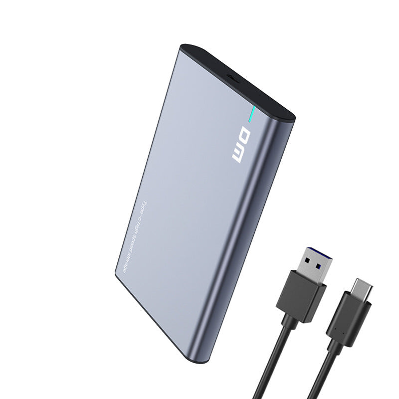 DM HD002 Type-C 2.5" SATA 3.0 Hard Disk Box – SSD & HDD Enclosure