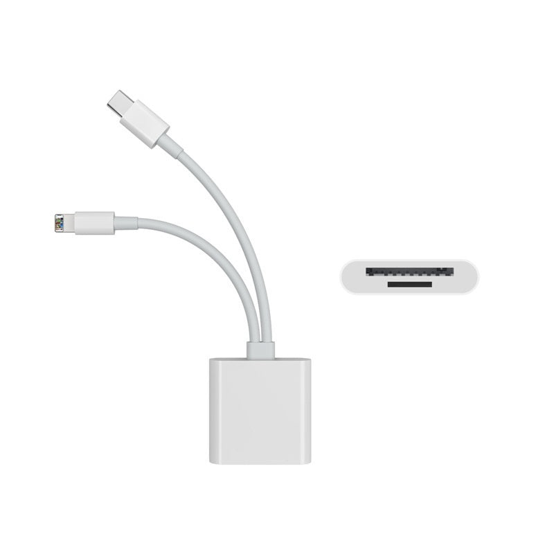 Type-c Mobile Phone Tablet SDTF Camera Memory Card Reader USBOTG Adapter Cable