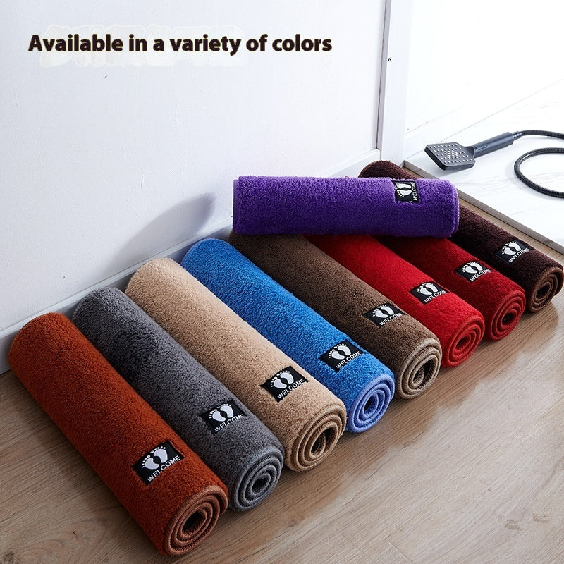Bathroom Entrance Mats – Absorbent Non-Slip Carpet for Doorway
