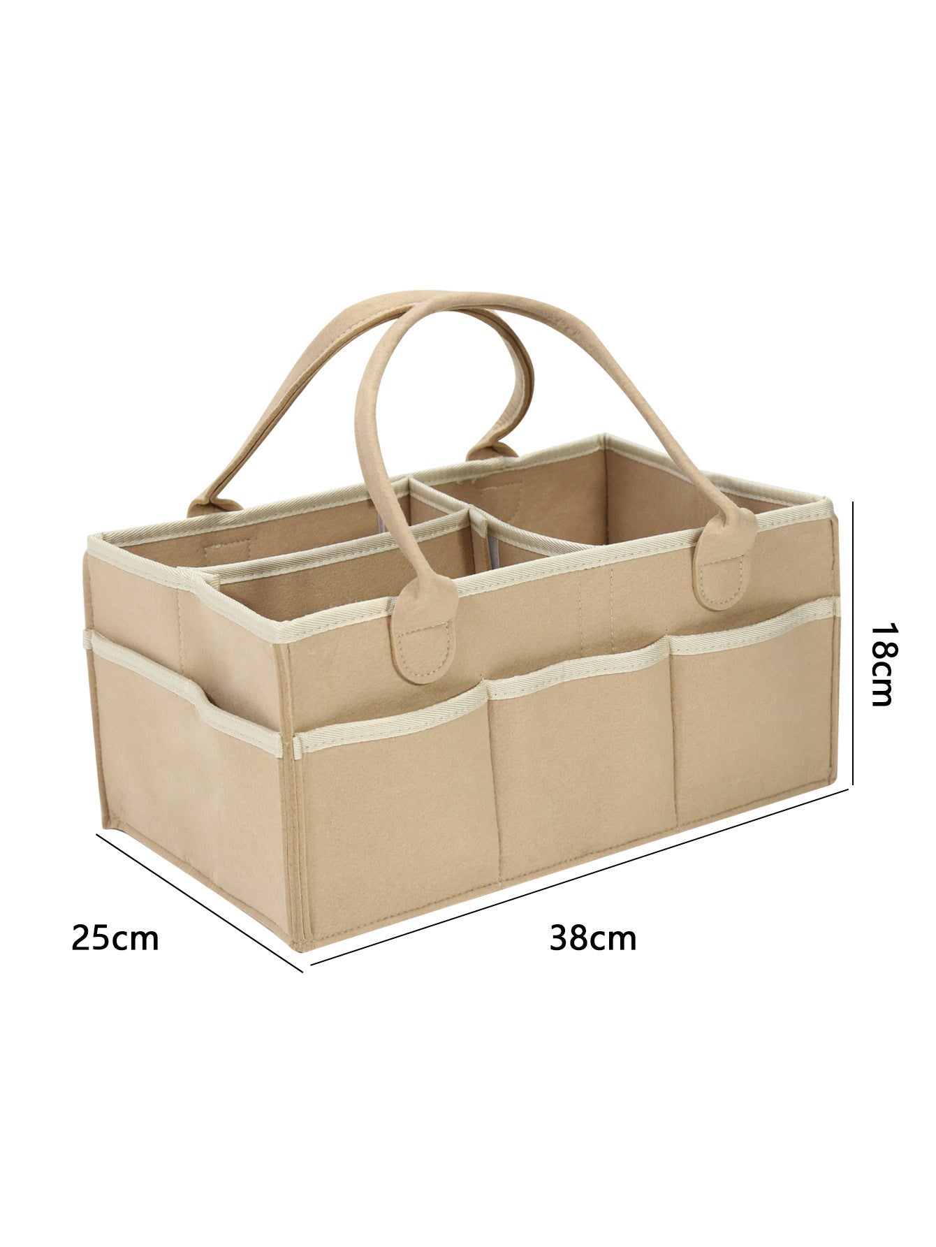 Fashion Personalized Diapers Felt Storage Bag