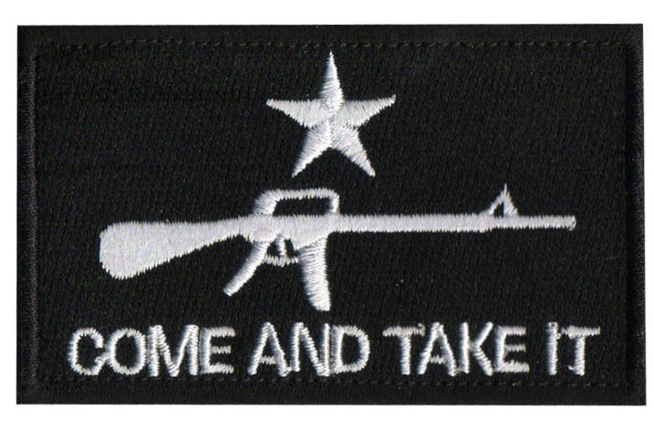 Five-Star AK Machine Gun Embroidered Cloth Tips – Gas Seal Patch