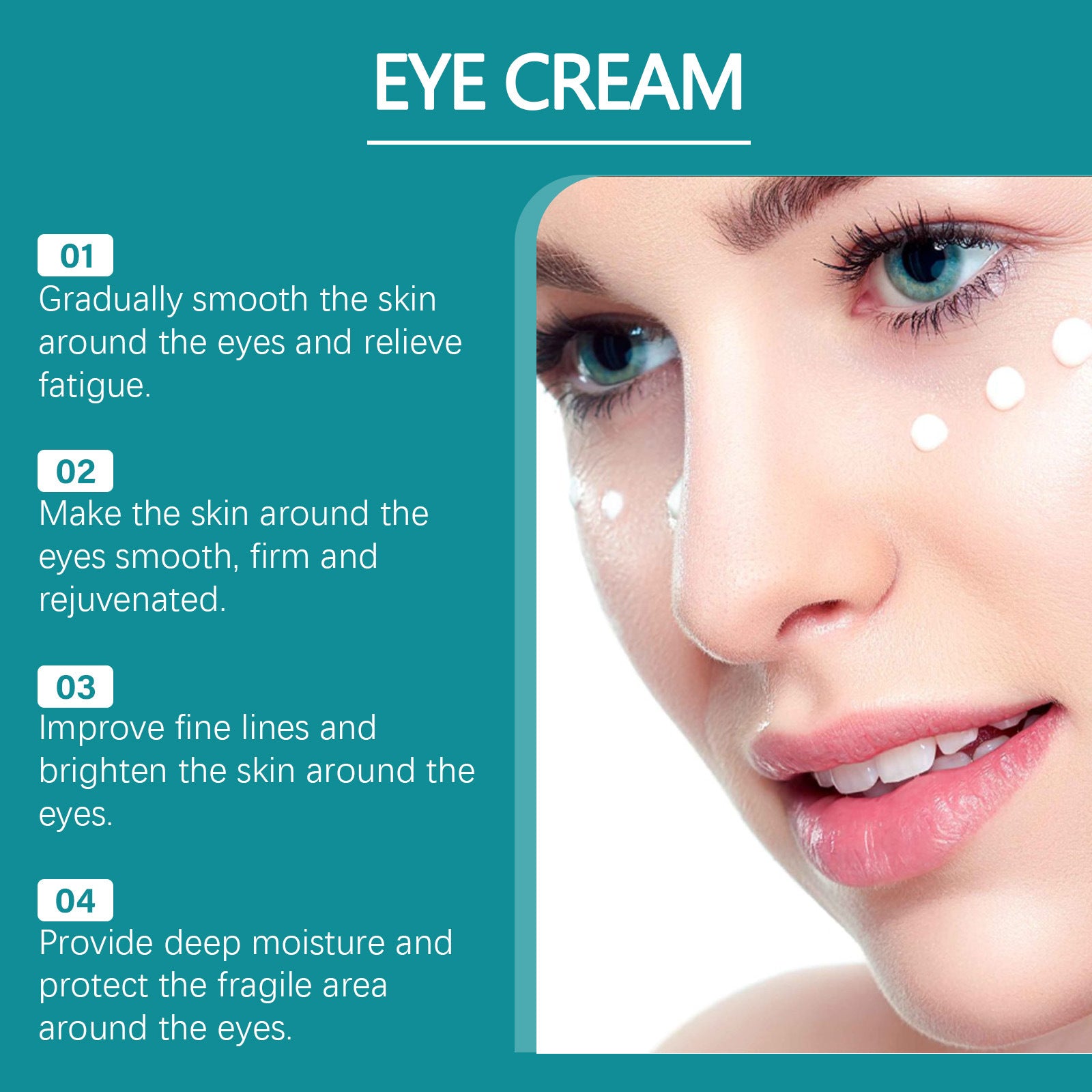 Hydrating Elastic Moisturizing Care Moisturizing Apply Eye Cream