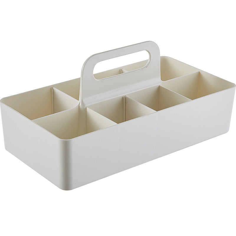 Japanese-Style Plastic Storage Basket – Bathroom & Toilet Desktop Organizer