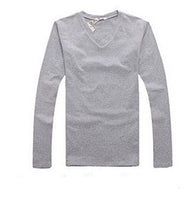 Grey V neck