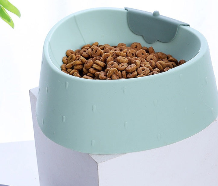 Strawberry Grain Pet Bowl To Prevent Upset
