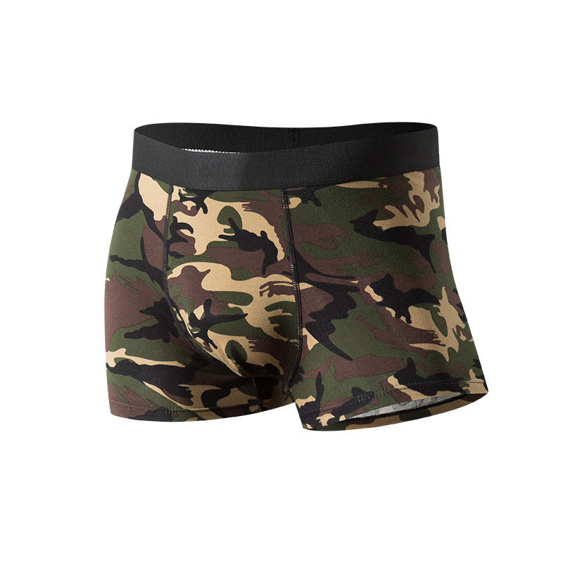 Men's Cotton Camouflage Underwear