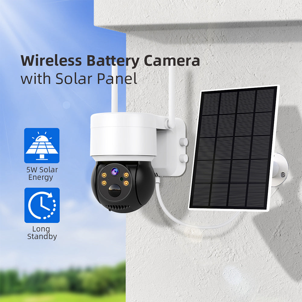 Motion-Detection Security Camera with Audio – 1080P Indoor/Outdoor