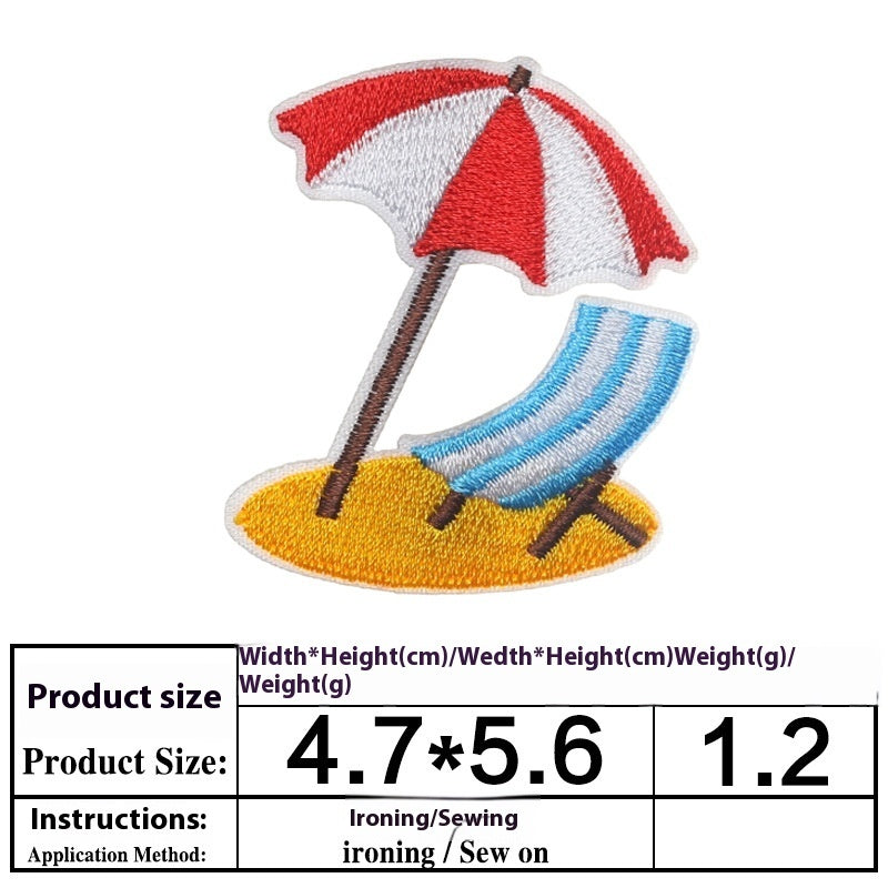 Embroidered Cloth Stickers – Decorative Patches for Clothes, Shoes, and Bags