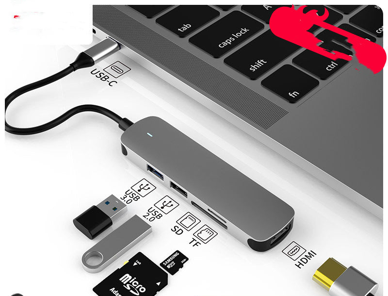 Multi-Function HDMI Hub Docking Station – Notebook Converter