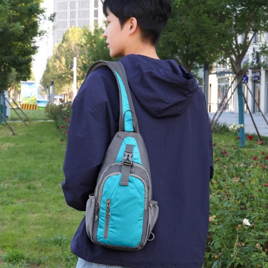 Sports Outdoor Casual Chest Bag Unisex Crossbody Bag Canvas