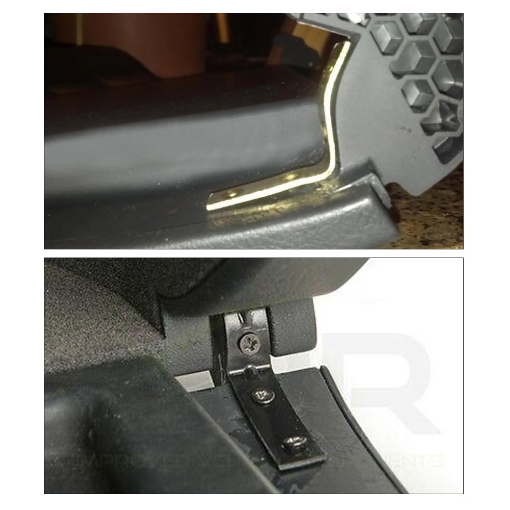 Glove Box Lid Hinge Snapped Repair Kit Hinge Brackets